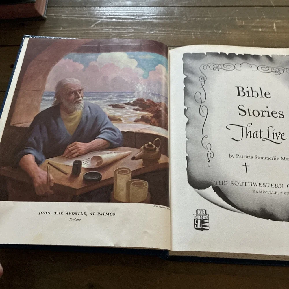 Bible Stories That Live Patricia Summerlin Martin Hardcover 1966
